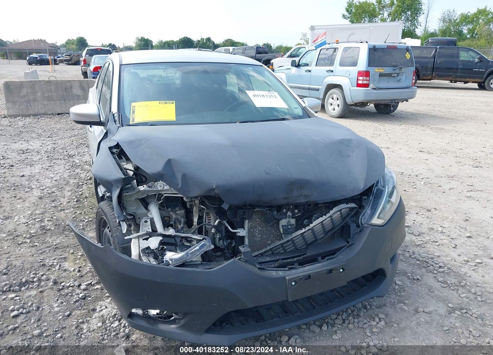 2017 NISSAN SENTRA SV VIN: 3N1AB7APXHY261840