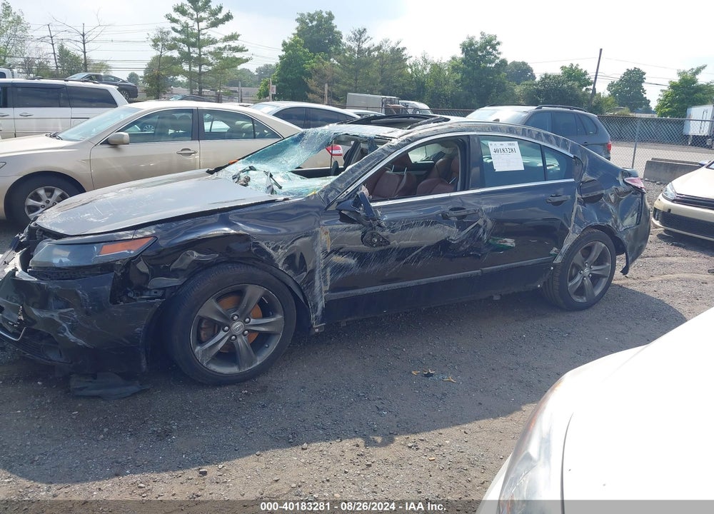 2013 ACURA TL 3.7 VIN: 19UUA9F55DA005007