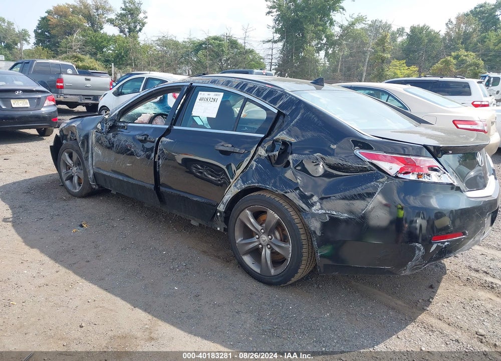 2013 ACURA TL 3.7 VIN: 19UUA9F55DA005007