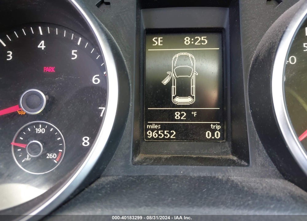 2012 VOLKSWAGEN GOLF 2.5L 2-DOOR VIN: WVWAB7AJ3CW219597