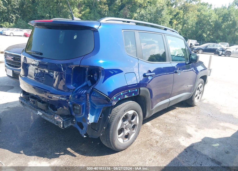 2017 JEEP RENEGADE SPORT FWD VIN: ZACCJAAB3HPE53017