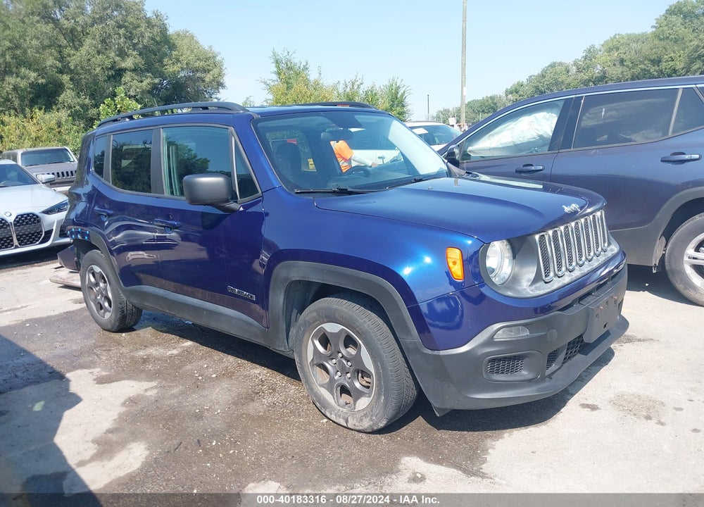 2017 JEEP RENEGADE SPORT FWD VIN: ZACCJAAB3HPE53017