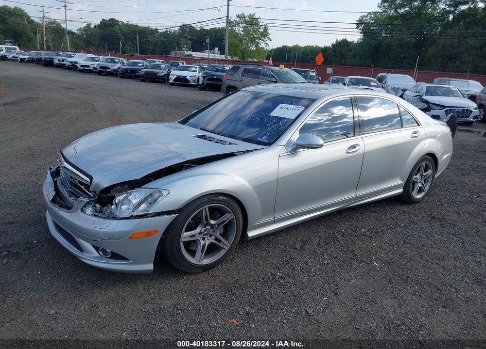 2008 MERCEDES-BENZ S 550 4MATIC VIN: WDDNG86X78A164054