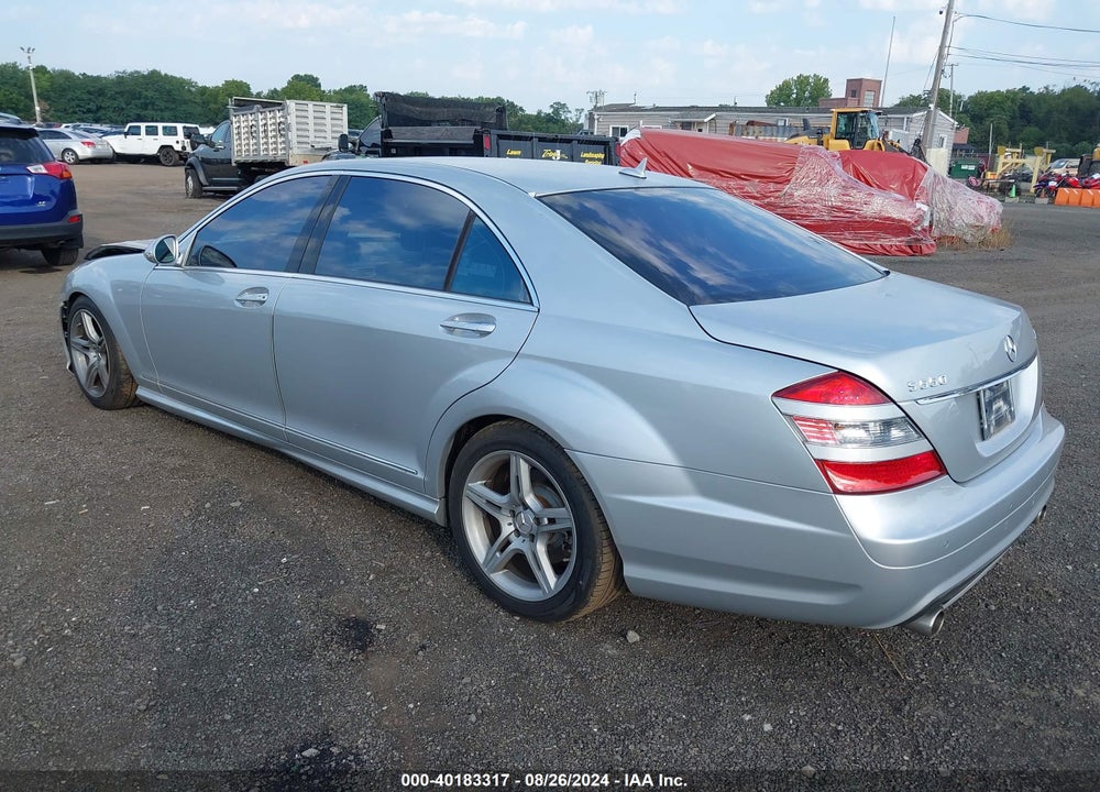 2008 MERCEDES-BENZ S 550 4MATIC VIN: WDDNG86X78A164054