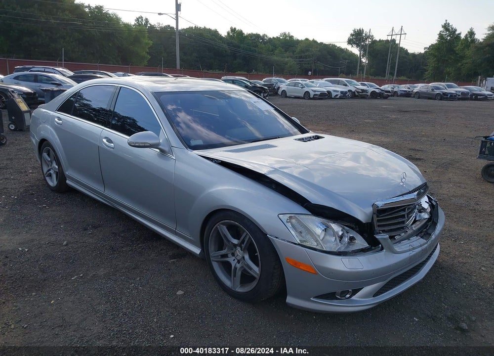 2008 MERCEDES-BENZ S 550 4MATIC VIN: WDDNG86X78A164054