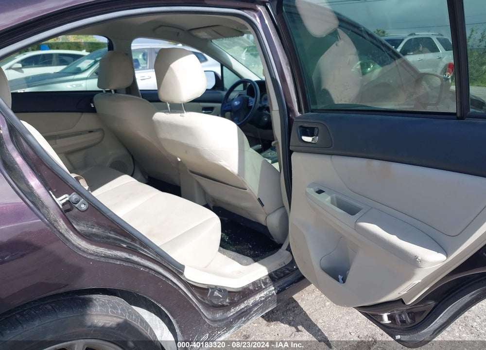 2012 SUBARU IMPREZA 2.0I PREMIUM VIN: JF1GJAC67CH022249