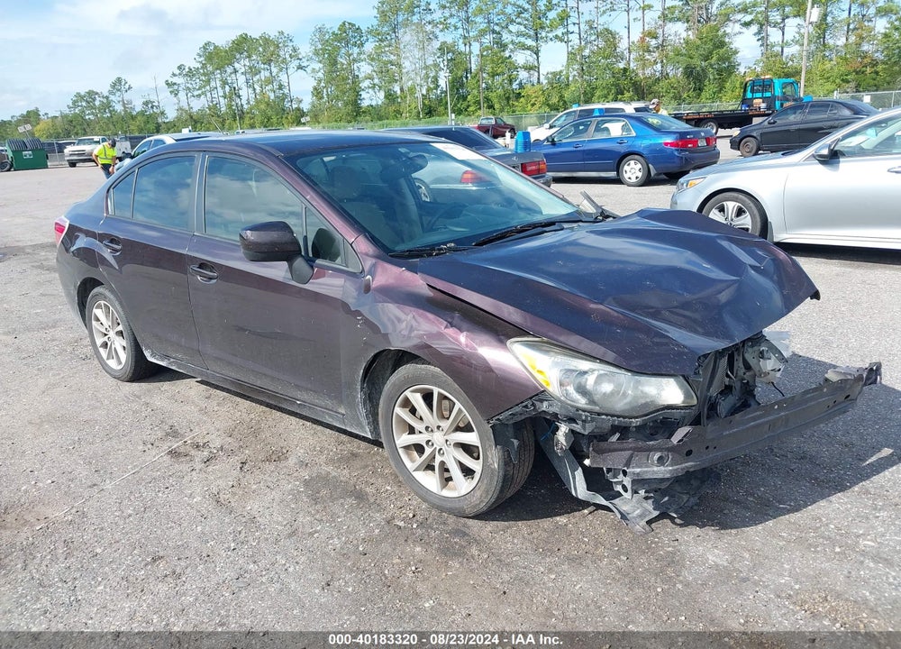 2012 SUBARU IMPREZA 2.0I PREMIUM VIN: JF1GJAC67CH022249