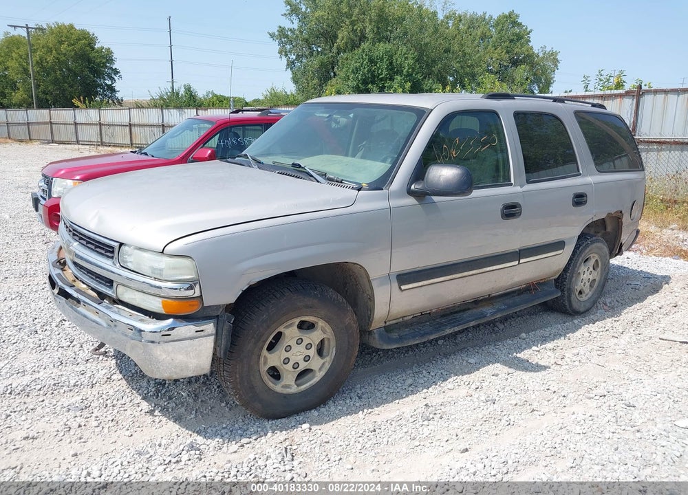 2004 CHEVROLET TAHOE LS VIN: 1GNEK13Z34J208767