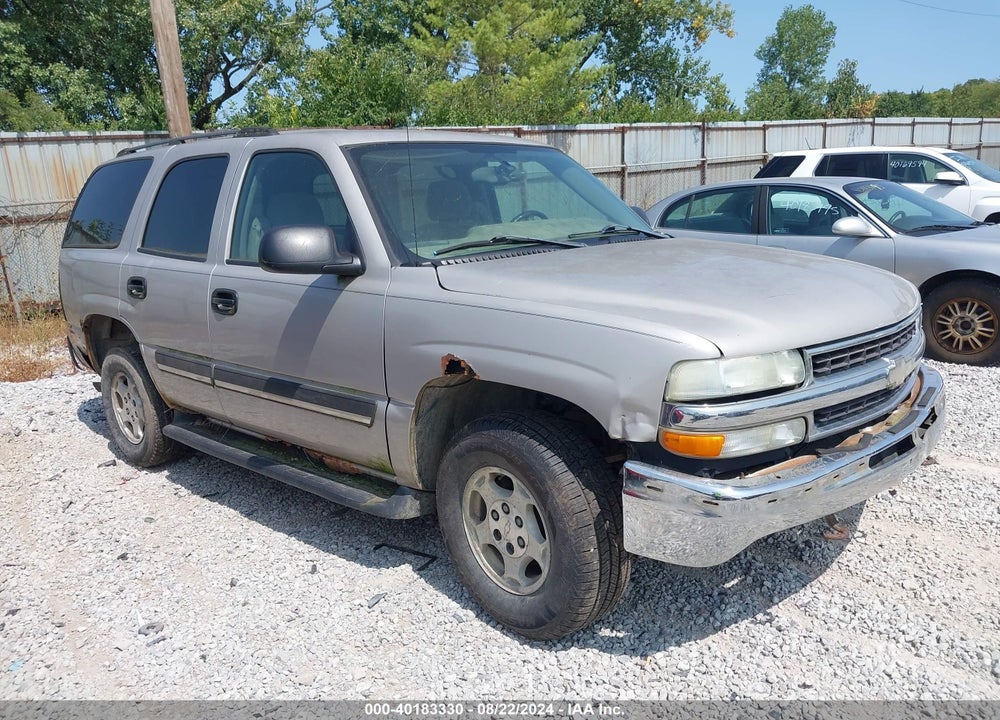 2004 CHEVROLET TAHOE LS VIN: 1GNEK13Z34J208767