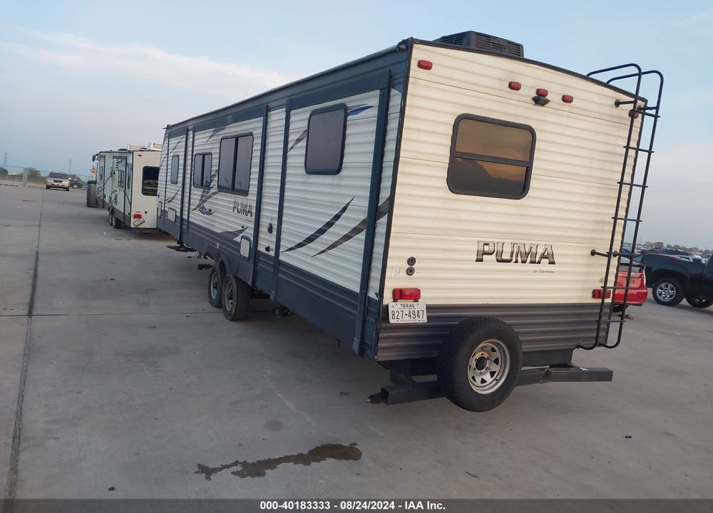 2018 PALOMINO PUMA 32RBFQ VIN: 4X4TPUH29JP071481