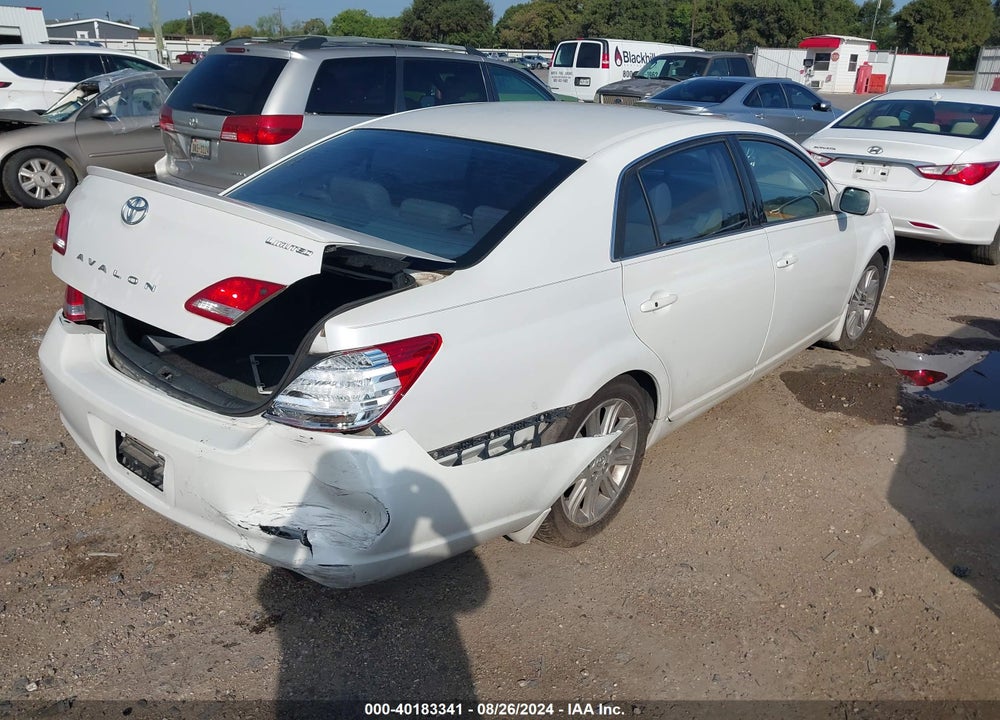 2007 TOYOTA AVALON LIMITED VIN: 4T1BK36B17U228052
