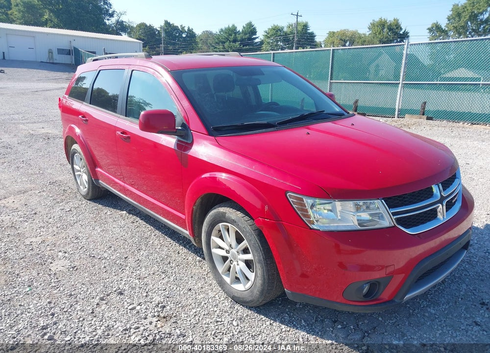 2013 DODGE JOURNEY SXT VIN: 3C4PDDBG2DT650882