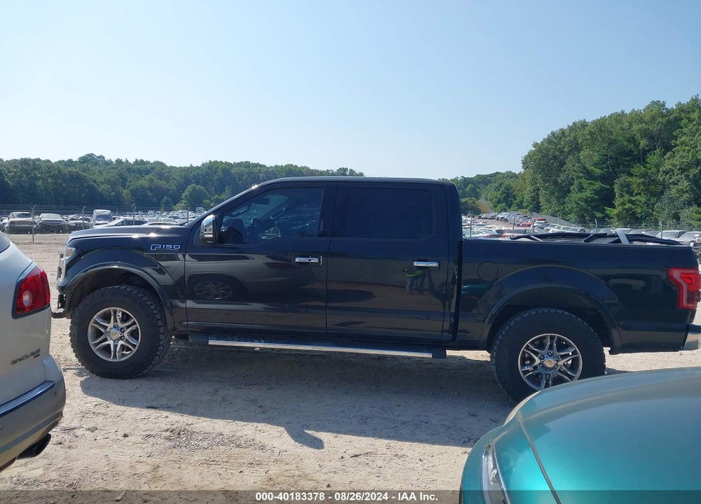2015 FORD F-150 LARIAT VIN: 1FTEW1EF0FKE86085