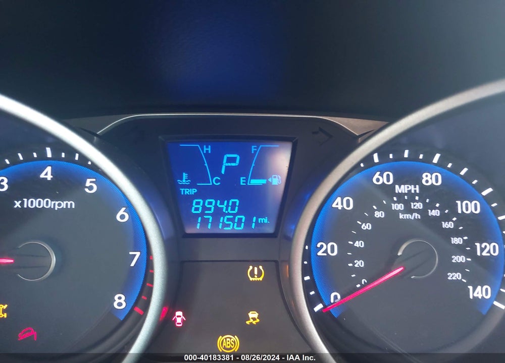 2013 HYUNDAI TUCSON GLS VIN: KM8JUCAC4DU739997