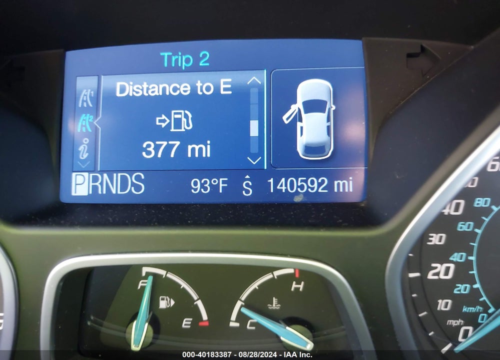 2012 FORD FOCUS SE VIN: 1FAHP3F28CL225851
