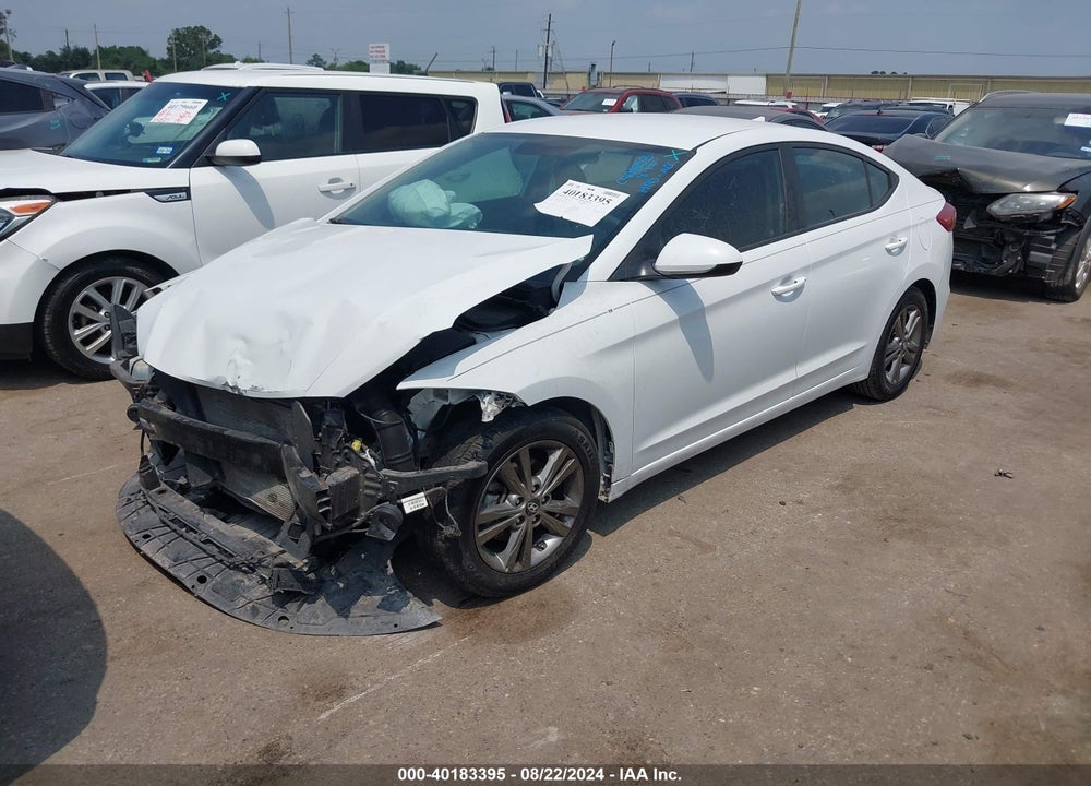 2018 HYUNDAI ELANTRA SEL VIN: 5NPD84LF0JH322224