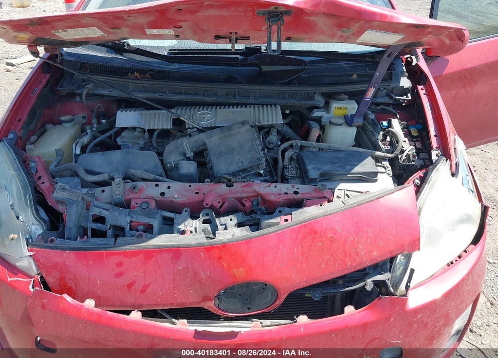 2011 TOYOTA PRIUS TWO VIN: JTDKN3DU7B0321271