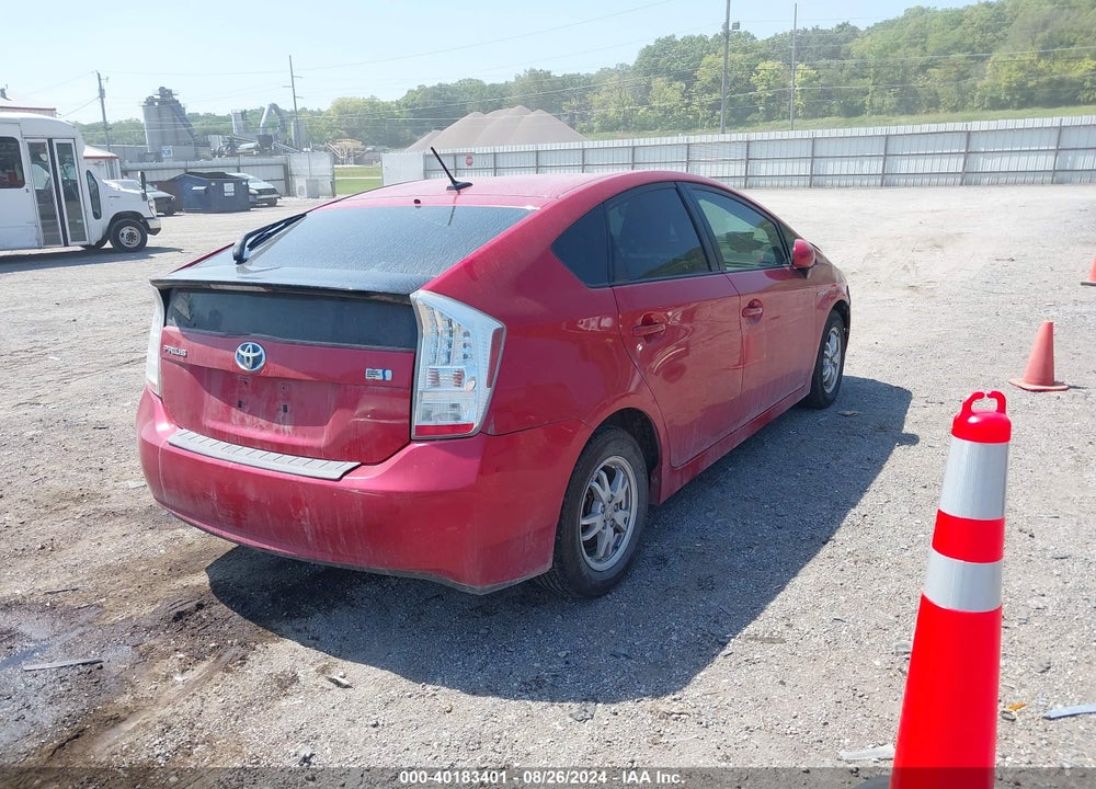 2011 TOYOTA PRIUS TWO VIN: JTDKN3DU7B0321271