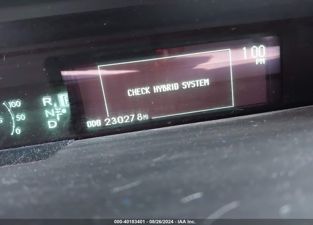2011 TOYOTA PRIUS TWO VIN: JTDKN3DU7B0321271