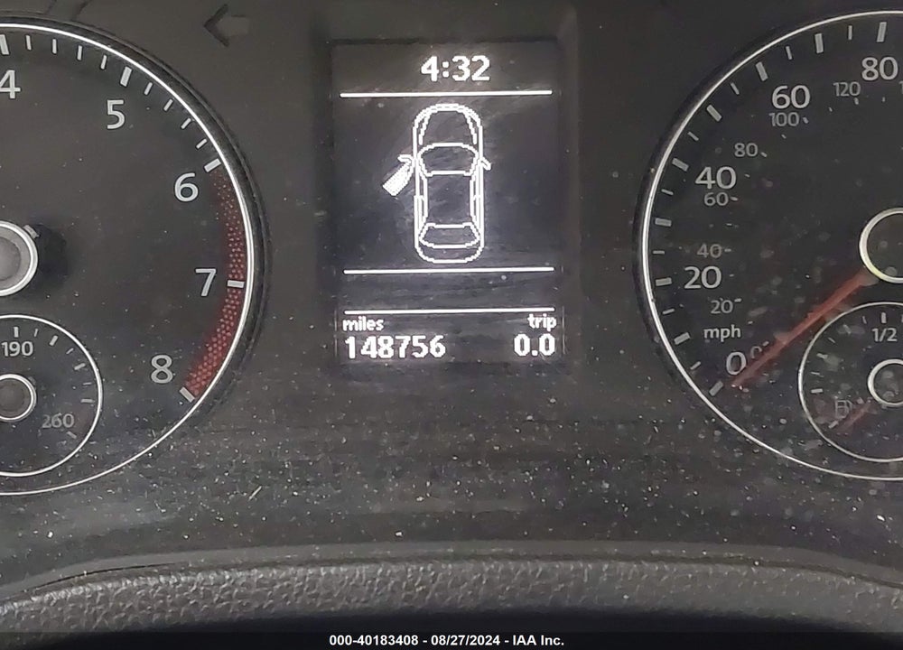 2012 VOLKSWAGEN PASSAT 2.5L SE VIN: 1VWBP7A34CC081865