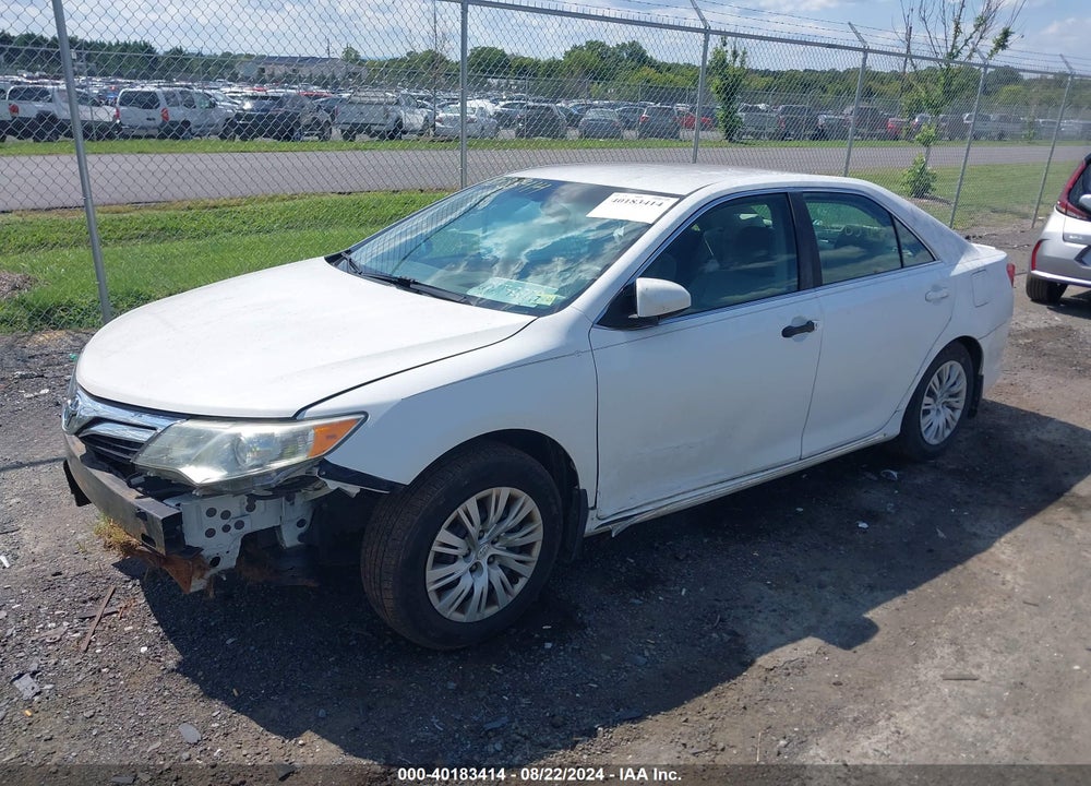 2012 TOYOTA CAMRY LE VIN: 4T4BF1FK5CR239306