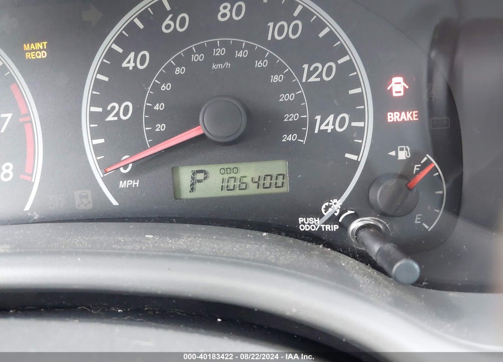 2009 TOYOTA COROLLA LE VIN: JTDBL40E69J028198