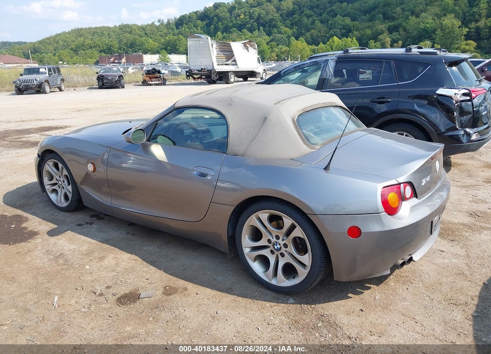 2004 BMW Z4 3.0I VIN: 4USBT53594LT25359