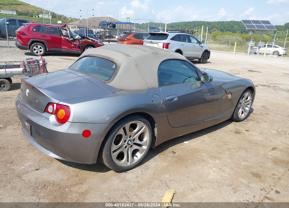 2004 BMW Z4 3.0I VIN: 4USBT53594LT25359
