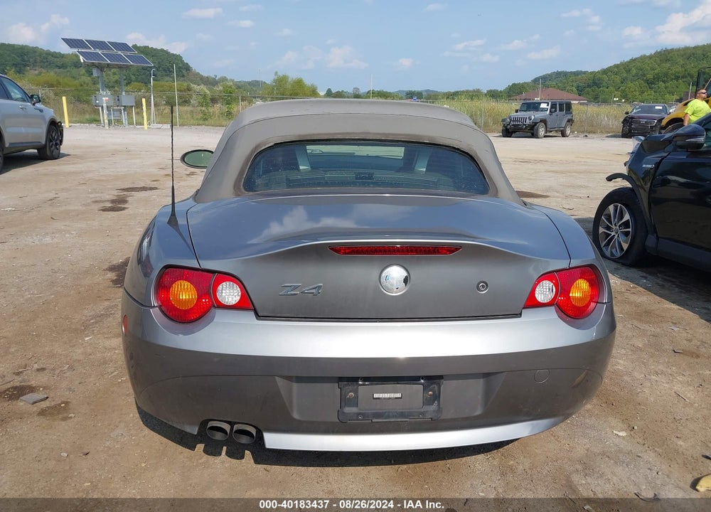 2004 BMW Z4 3.0I VIN: 4USBT53594LT25359