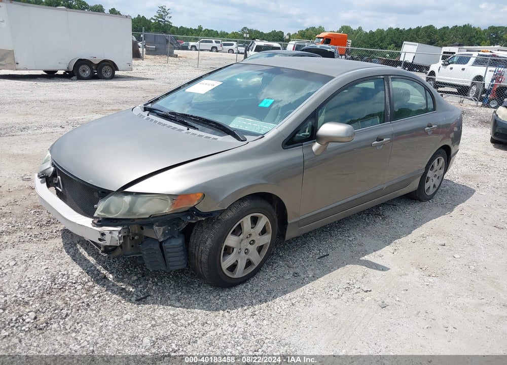 2008 HONDA CIVIC LX VIN: 2HGFA16568H335742