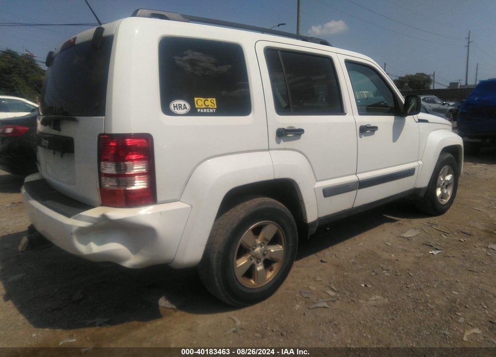 2012 JEEP LIBERTY SPORT VIN: 1C4PJMAK9CW139306