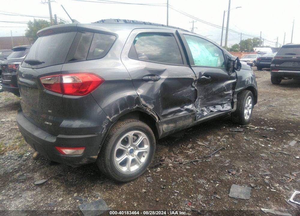 2022 FORD ECOSPORT SE VIN: MAJ6S3GL2NC466871