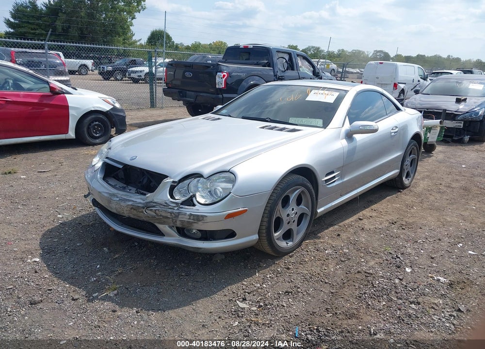 2005 MERCEDES-BENZ SL 500 VIN: WDBSK75F35F091096