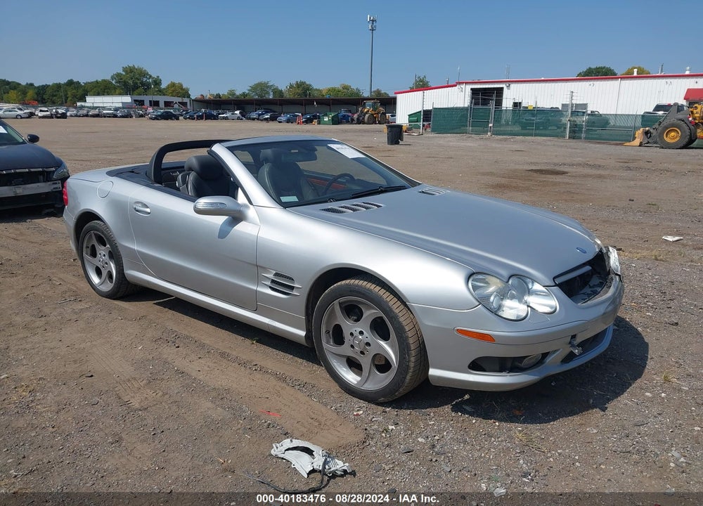 2005 MERCEDES-BENZ SL 500 VIN: WDBSK75F35F091096