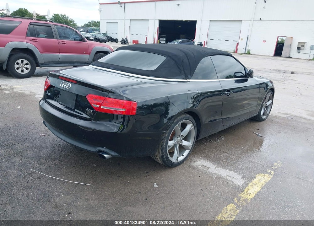 2011 AUDI A5 2.0T PREMIUM VIN: WAUJFAFH4BN000883