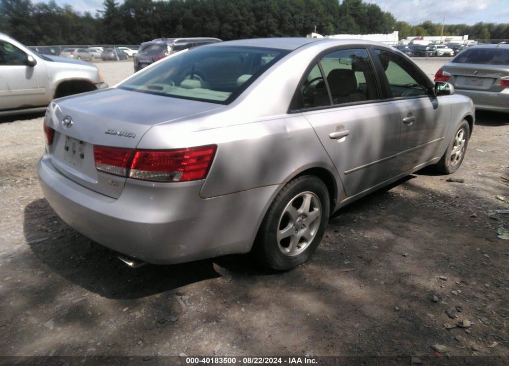 2007 HYUNDAI SONATA LIMITED/SE V6 VIN: 5NPEU46F47H157363