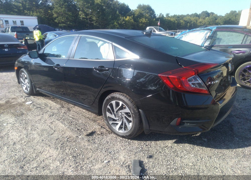 2018 HONDA CIVIC EX VIN: 19XFC2F74JE039457