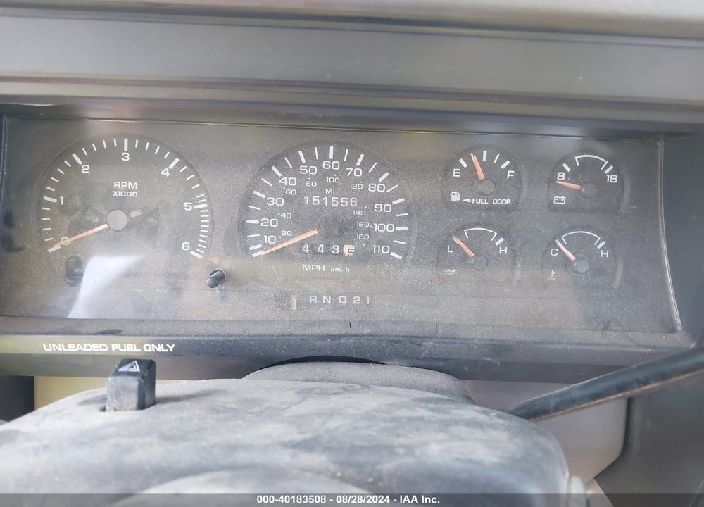 1995 DODGE DAKOTA VIN: 1B7FL26XXSW940162