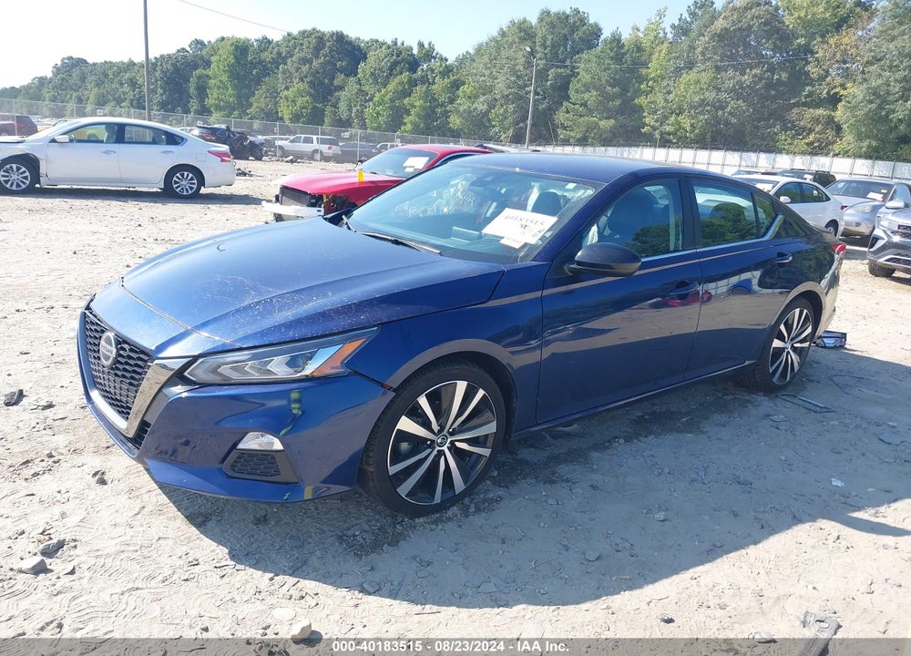 2022 NISSAN ALTIMA SR FWD VIN: 1N4BL4CV8NN322366