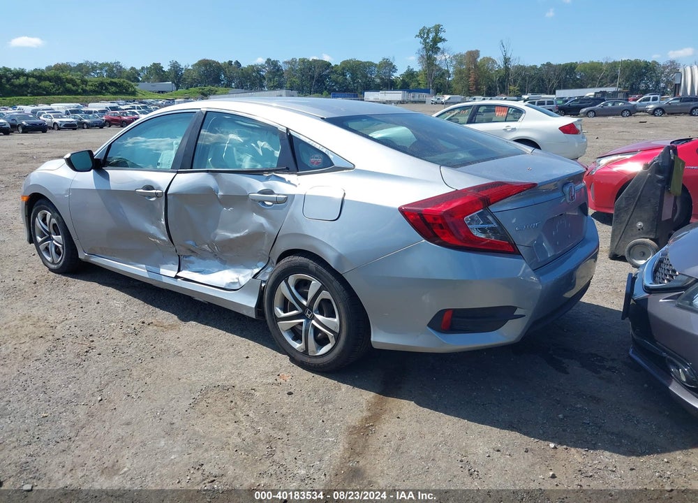 2016 HONDA CIVIC LX VIN: 19XFC2F58GE239569