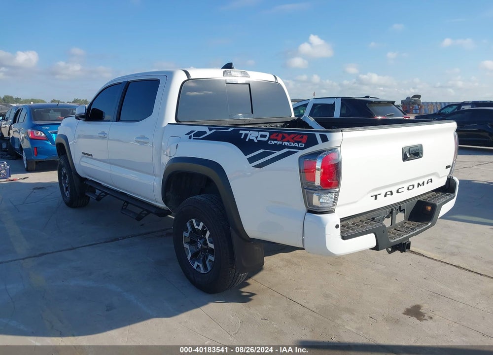 2021 TOYOTA TACOMA TRD OFF ROAD VIN: 3TMCZ5AN4MM436816