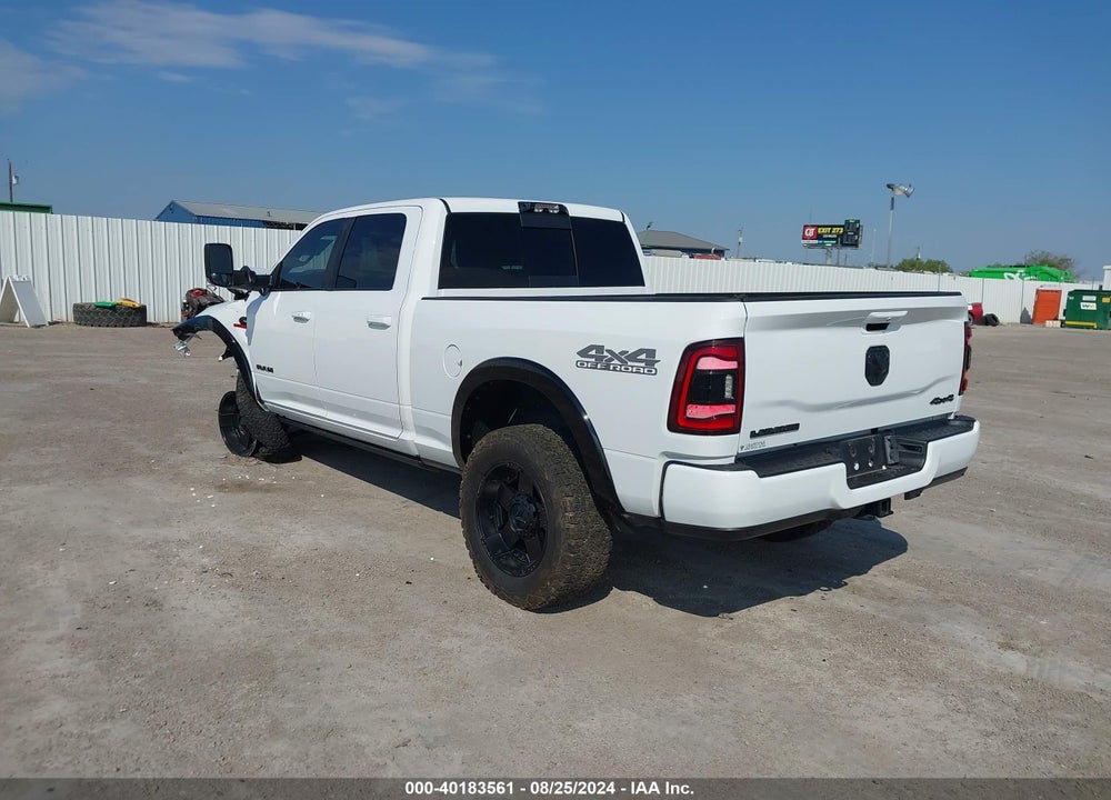2022 RAM 2500 LAIE  4X4 6'4 BOX VIN: 3C6UR5FL9NG165593