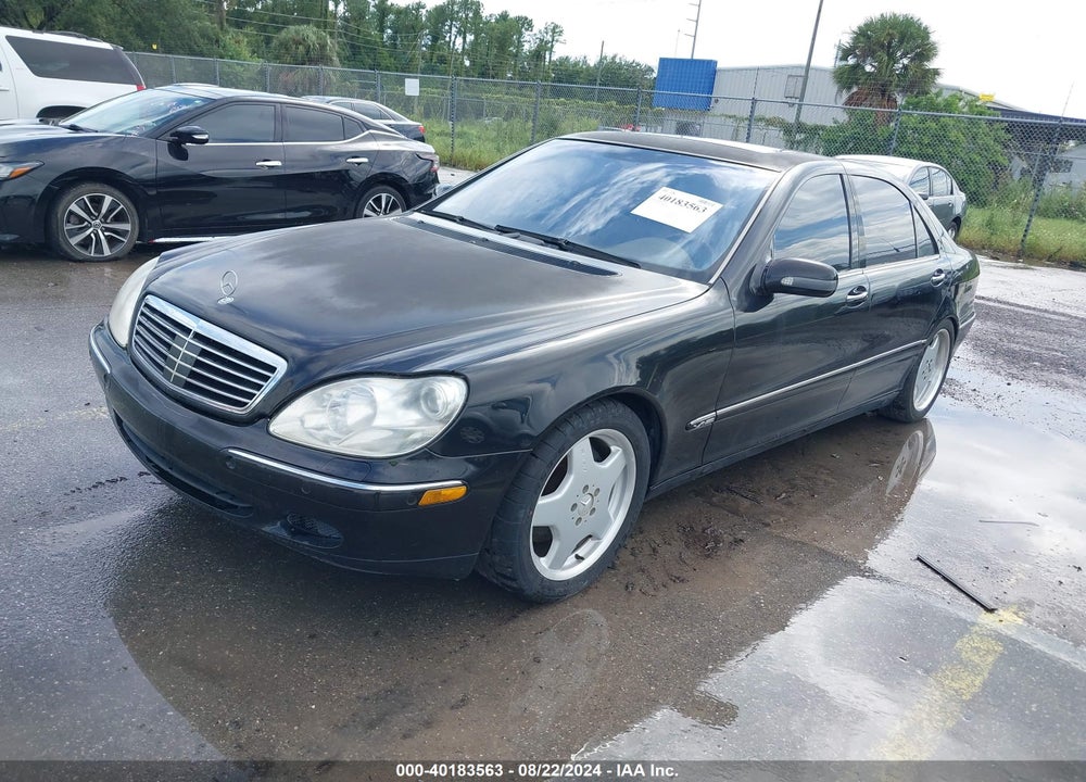 2002 MERCEDES-BENZ S 600 VIN: WDBNG78J42A237593