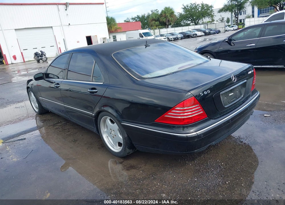 2002 MERCEDES-BENZ S 600 VIN: WDBNG78J42A237593