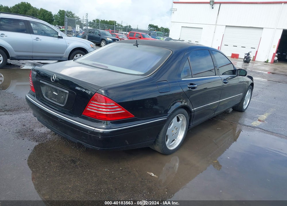 2002 MERCEDES-BENZ S 600 VIN: WDBNG78J42A237593