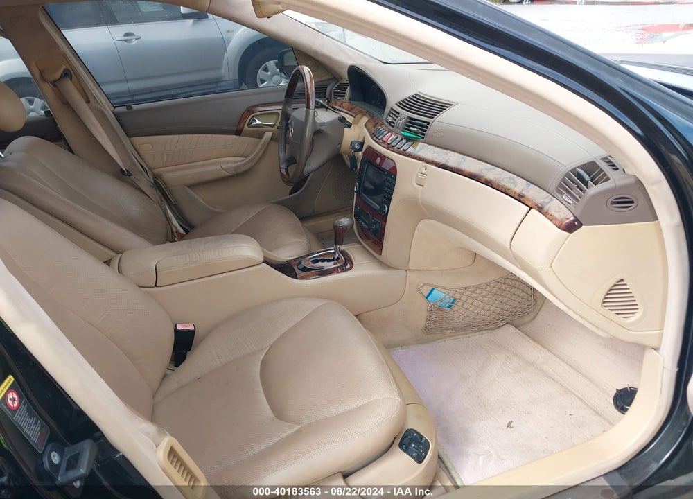 2002 MERCEDES-BENZ S 600 VIN: WDBNG78J42A237593