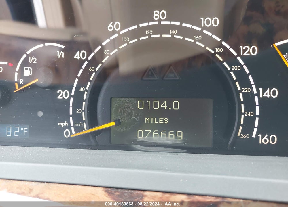 2002 MERCEDES-BENZ S 600 VIN: WDBNG78J42A237593