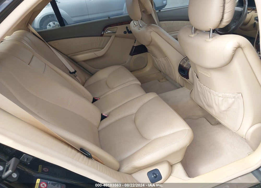 2002 MERCEDES-BENZ S 600 VIN: WDBNG78J42A237593