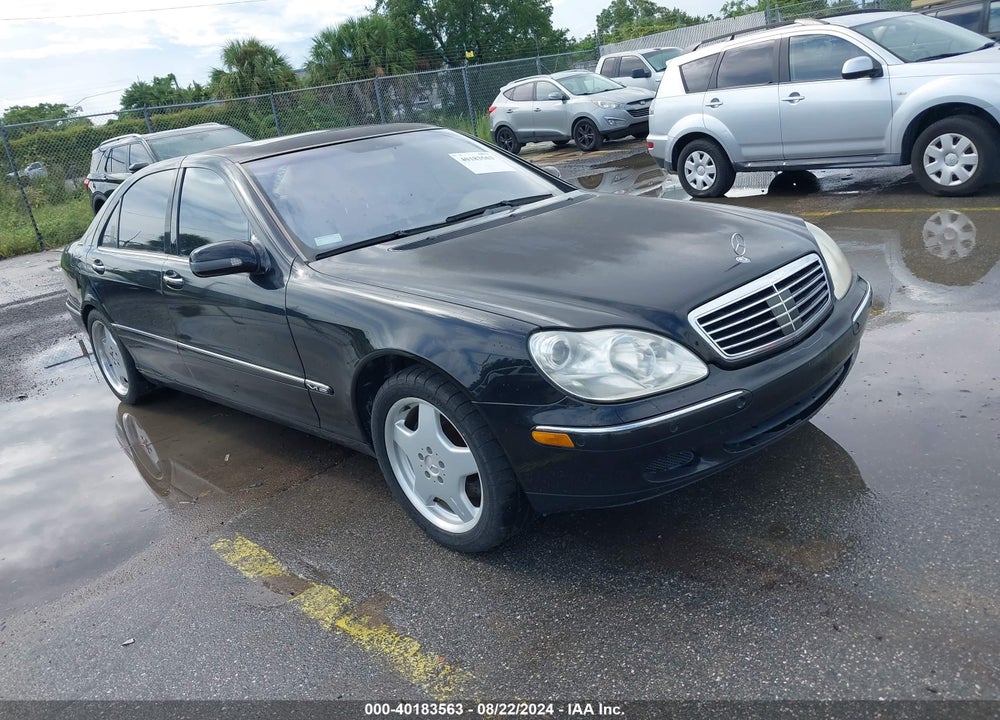 2002 MERCEDES-BENZ S 600 VIN: WDBNG78J42A237593