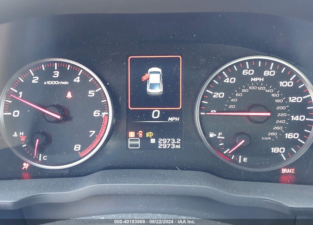 2024 SUBARU WRX VIN: JF1VBAB67R9804320